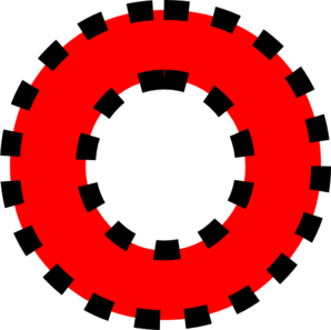 298x297 Uppercase O Clip Art