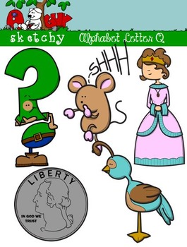 265x350 Clip Art Letter Q Teaching Resources Teachers Pay Teachers