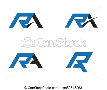 450x380 R Letter Logo Template Vector Illustration Clip Art Vector