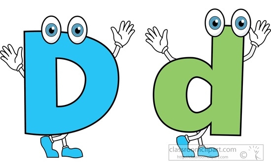 550x341 Letter D Clip Art