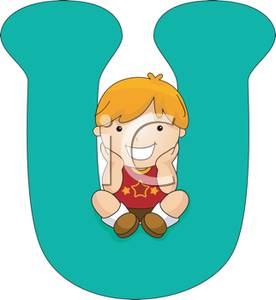 276x300 A Boy Sitting In A Capital Letter U