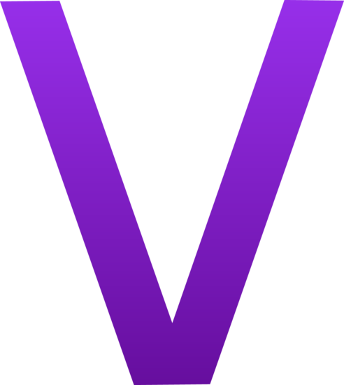 492x550 Letter V