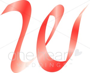 300x242 Clipart Letter W Pink Ribbon Alphabet