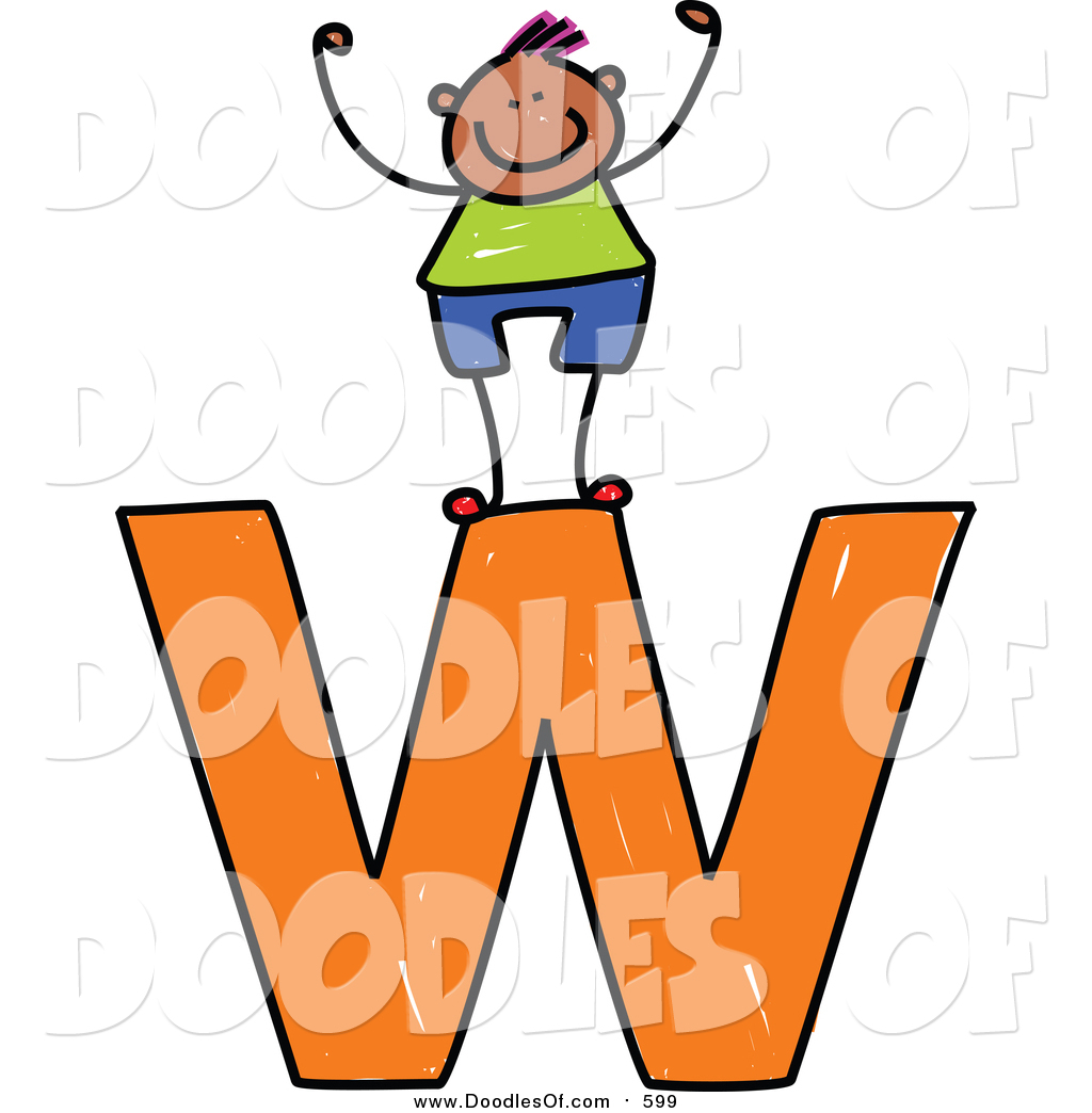 1024x1044 Vector Clipart Of Doodled Happy Black Boy Cheering On