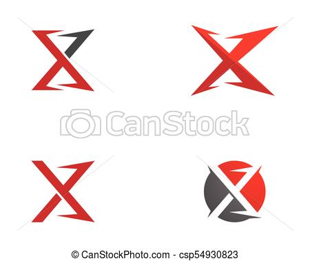 450x379 X Letter Logo Template Vector Icon Illustration Design Vector