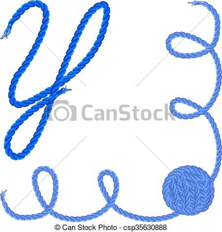 450x470 Letter Y. Alphabet Font Vector