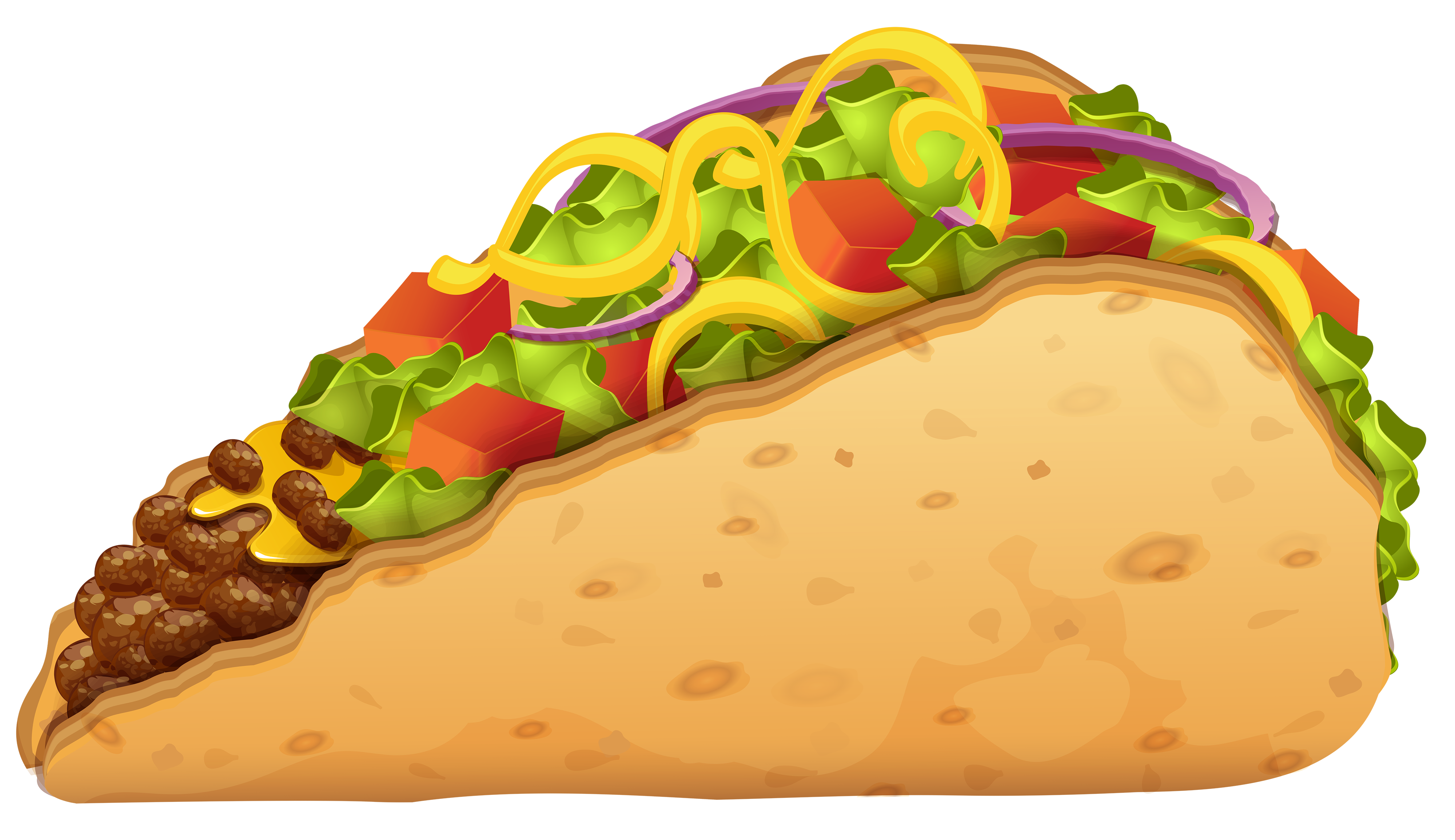 4000x2310 Sandwich With Onion And Lettuce Png Clipart