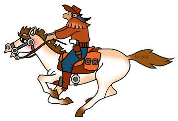 360x246 Free Pony Express Clip Art By Phillip Martin