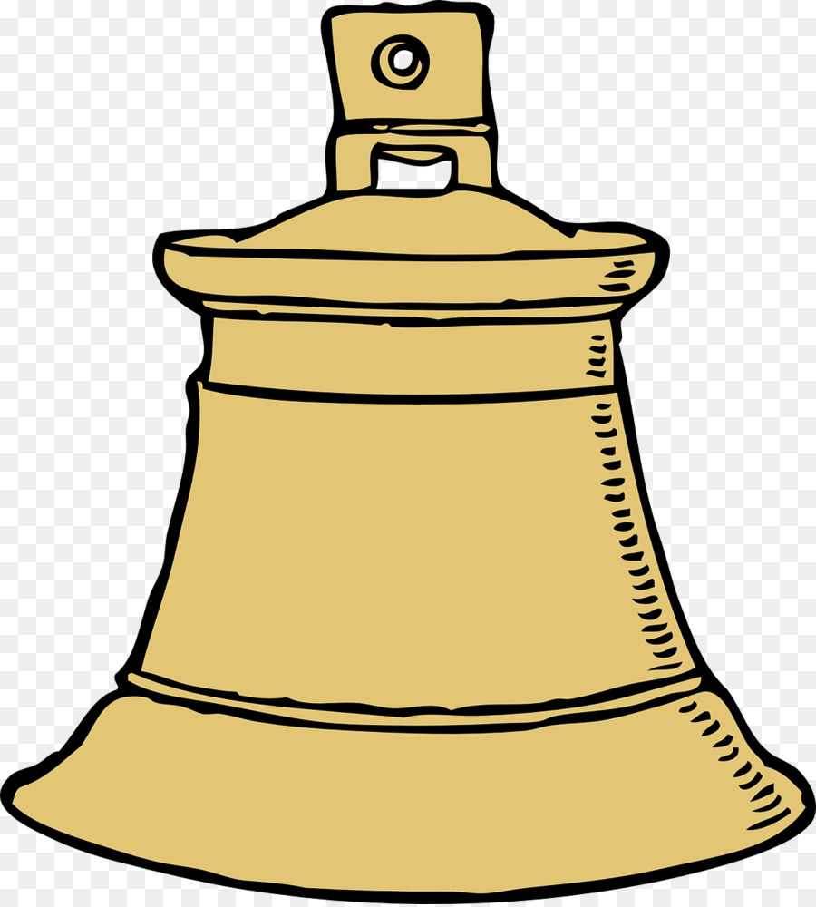900x1000 Church Bell Campanology Clip Art