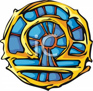 300x293 Golden Libra Symbol