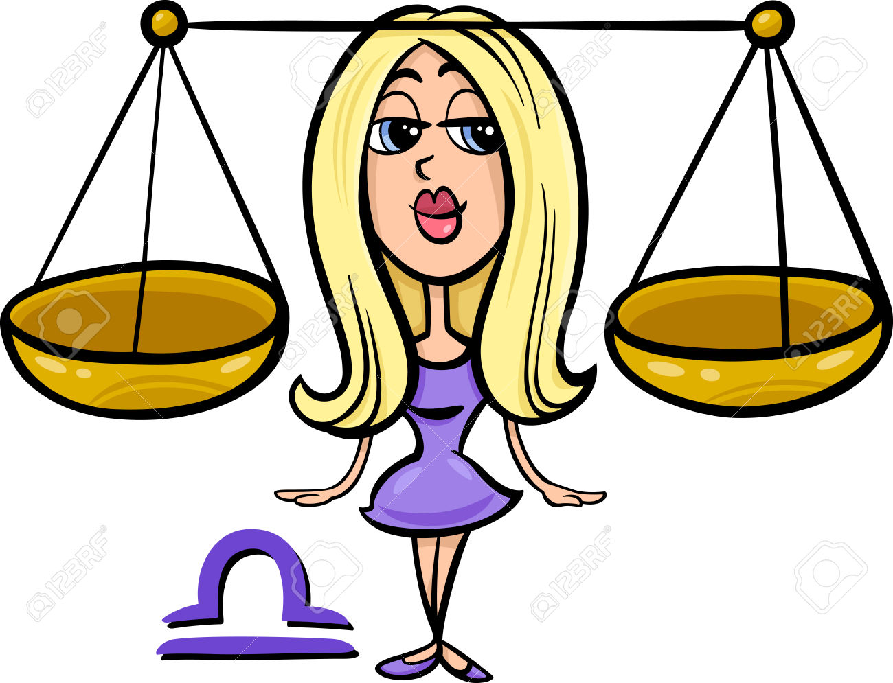 1300x995 Libra Clipart Cartoon