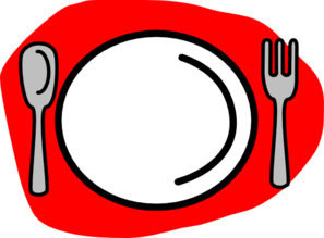 297x219 Fork Clipart Plate