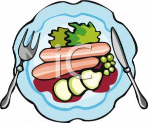 300x250 Plate Clipart Dinner Plate