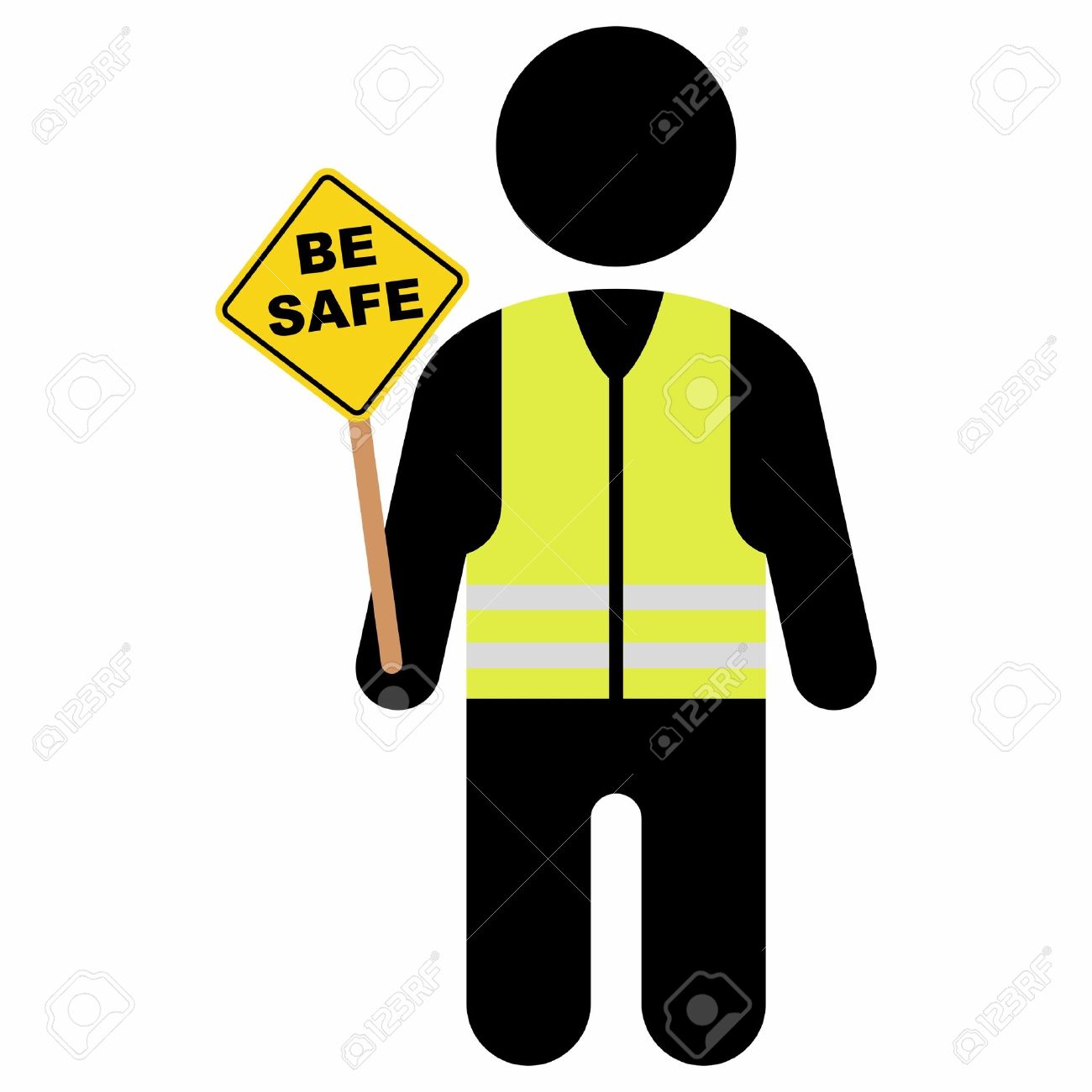 1300x1300 Safety Jacket Clipart