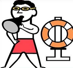 236x220 Lifeguard Patch Clipart