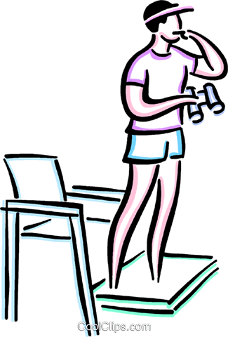 325x480 Lifeguard With Binoculars Royalty Free Vector Clip Art