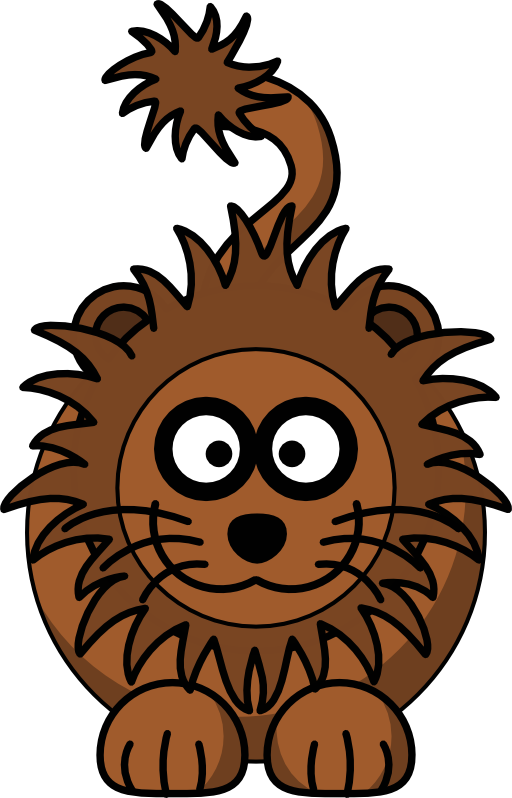 512x798 Cartoon Lion Clipart I2clipart