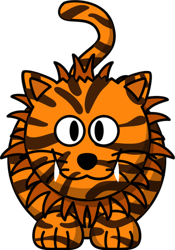 351x500 Cartoon Liger Public Domain Vectors