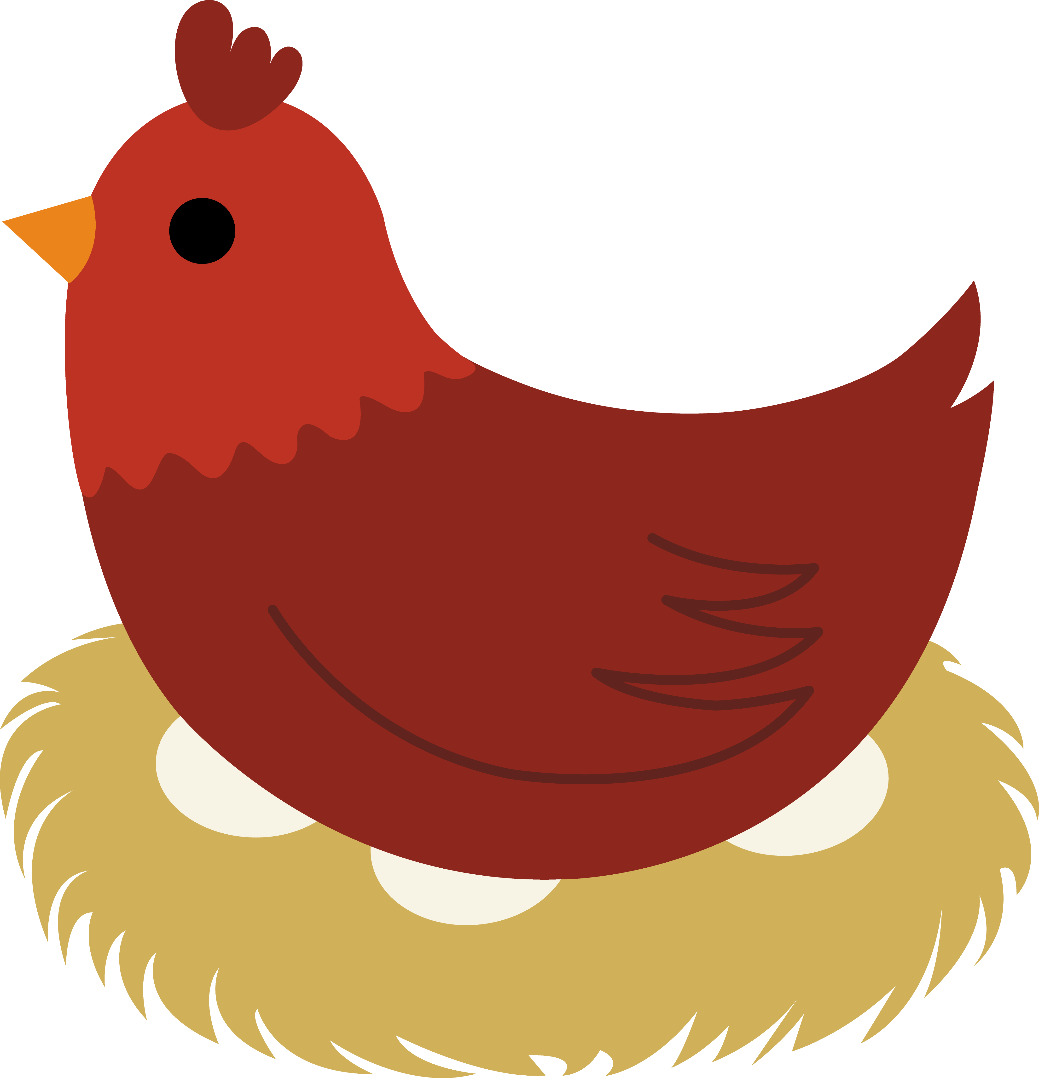 4335x4500 Hen Clip Art