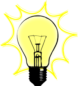 270x299 Bulb Lamp Clip Art