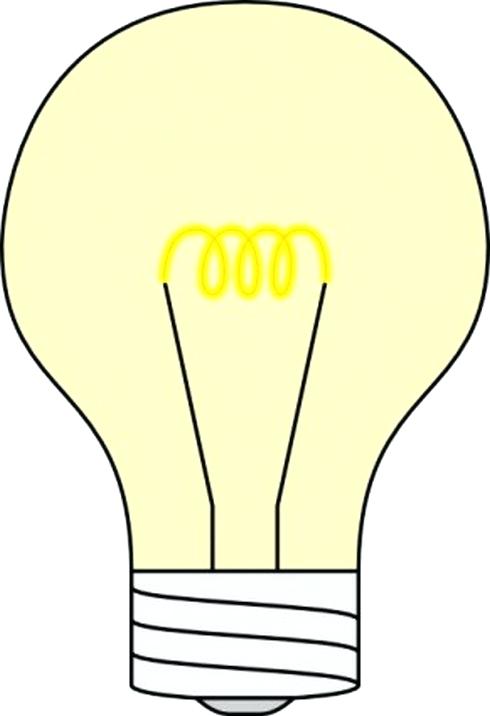 490x716 Free Light Bulb Clip Art Light Bulb Clip Art Free Clip Art Free
