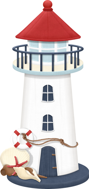 376x800 Goin' Bananas Lighthouse, Clip Art And Decoupage