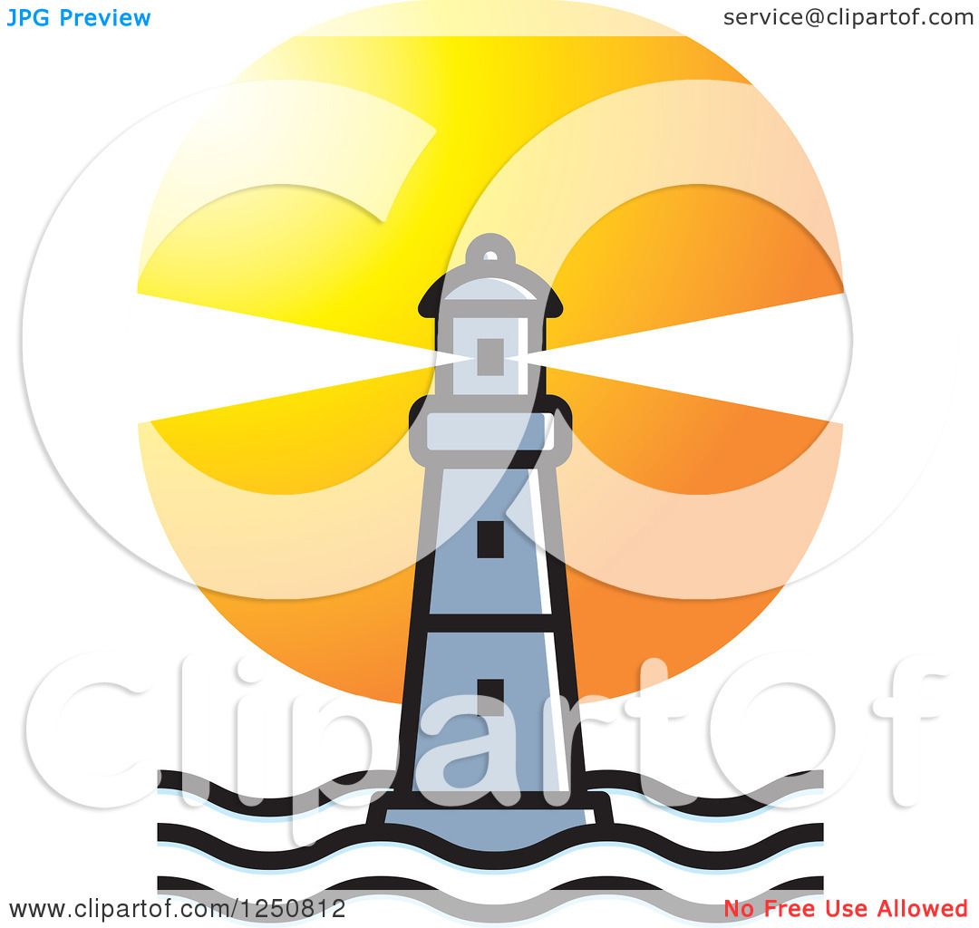 1080x1024 Sunset Lighthouse Clipart, Explore Pictures