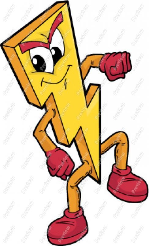 487x800 Lightning Bolt Clip Art Related Pictures Bunch Of Characters