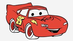 235x132 Cars Lightning Mcqueen Printable Colouring Sheet Ecoloringpage