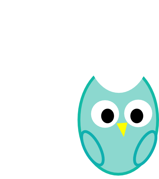 534x600 Pink Owl Clip Art