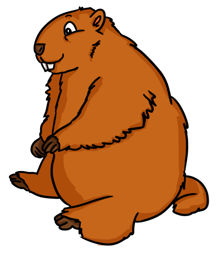 706x815 Lovely Groundhog Clipart Free Clip Art The Cliparts