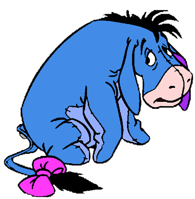 402x410 Eeyore Clipart