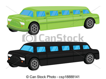 450x338 Green Black Limousine Car Vehicle Cartoon