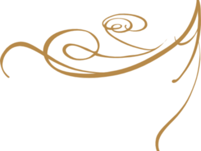 640x480 Decorative Line Gold Clipart Baroque