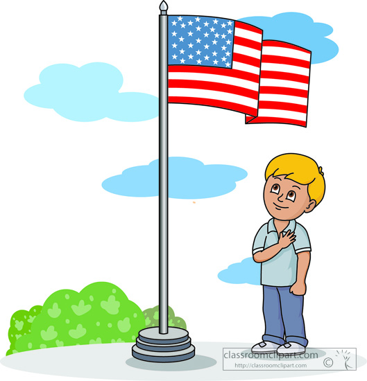 529x550 American Flag Clipart Pledge Allegiance
