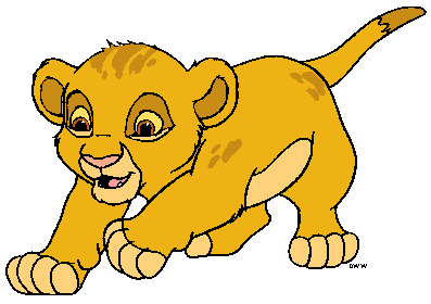 397x280 Clipart Of Lion Cubs