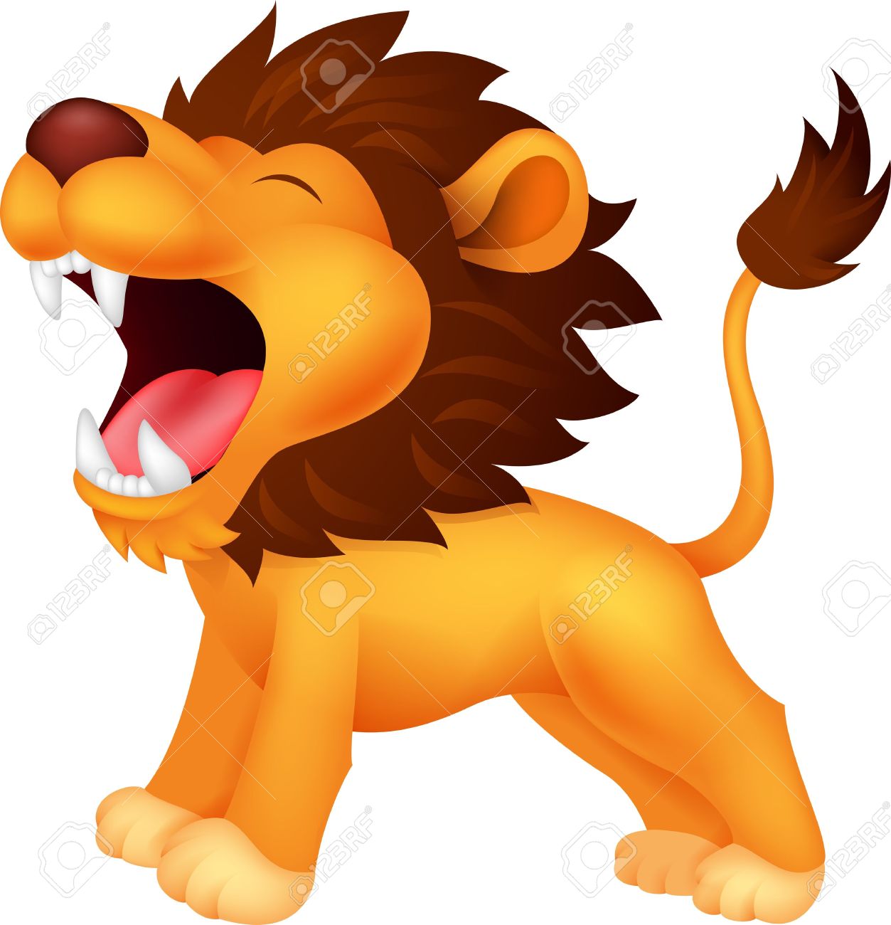 1253x1300 Roar Cute Lion Clipart
