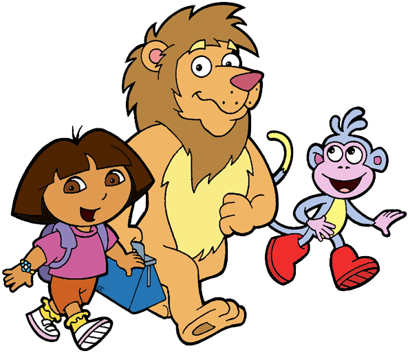596x517 Dora The Explorer Clip Art Cartoon Clip Art