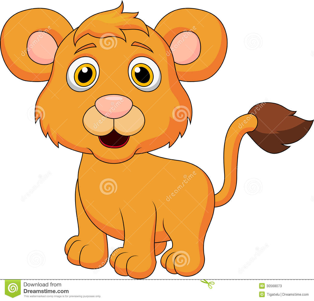 1300x1244 Baby Lion Reading Clipart