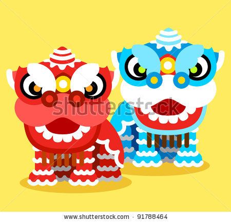 450x433 Chinese New Year Celebration And Lion Dance By Ziven, Via