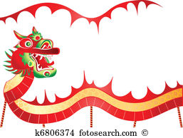 257x194 Dragon Dance Clip Art Clipart