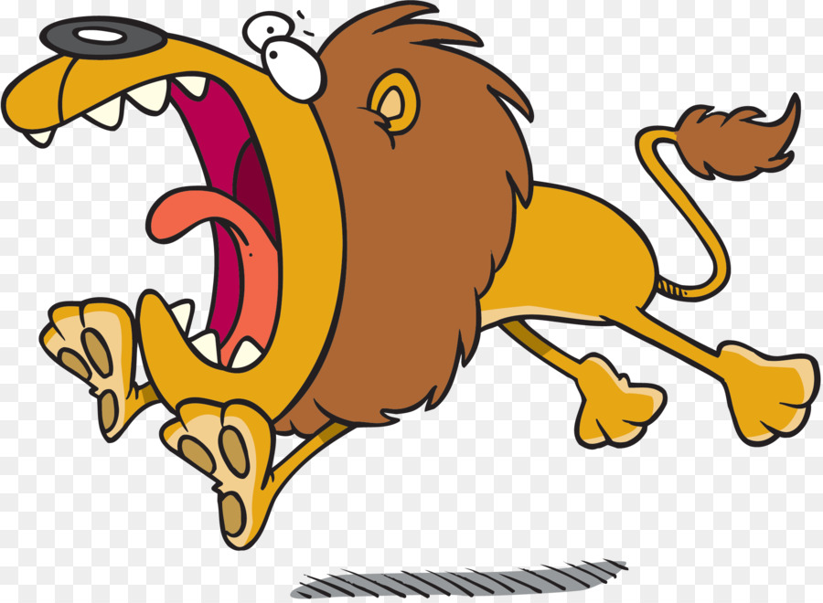 900x660 Lion Cartoon Royalty Free Clip Art