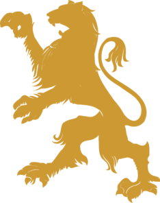 234x296 Gold Lion Clip Art