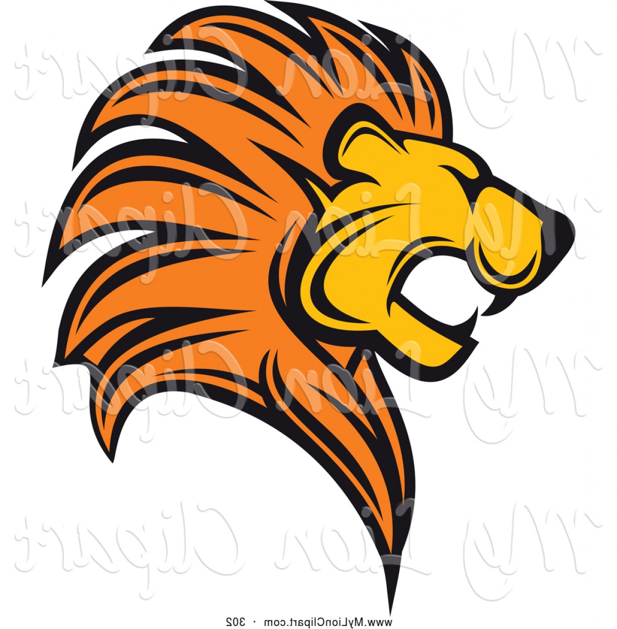 1228x1252 Lion Head Vector Clip Art Sohadacouri