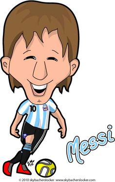 Lionel Messi Clipart at GetDrawings | Free download