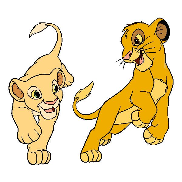 600x600 The Lion King Clipart Cartoon