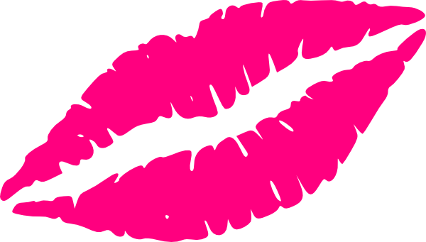 600x341 Pink Lips Clipart