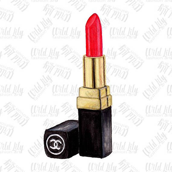 570x570 Red Lipstick Clipart, Retro Clip Art, Clipart, High Resolution