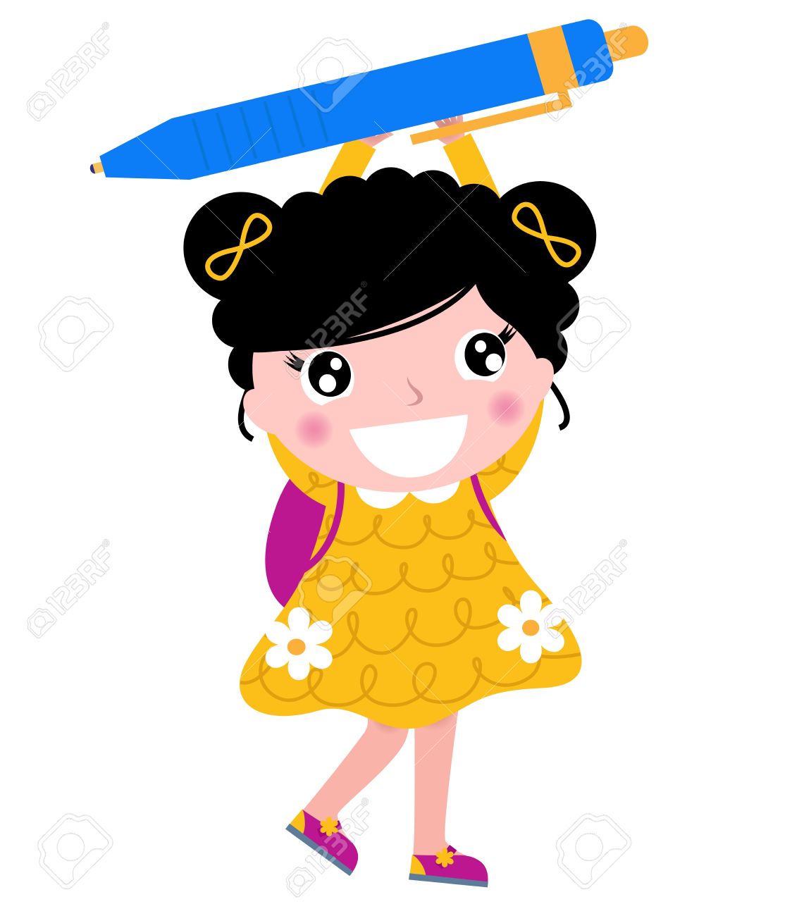 1124x1300 Little Girl Clipart School