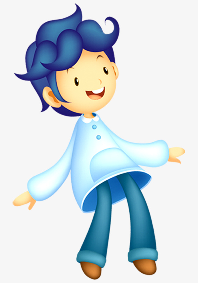 650x930 Cartoon Hand Painted Little Boy, Cartoon Boy, Hand Painted Little